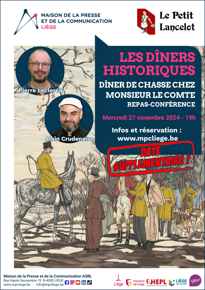 Dîner historique : Dîner de chasse chez Monsieur le Comte