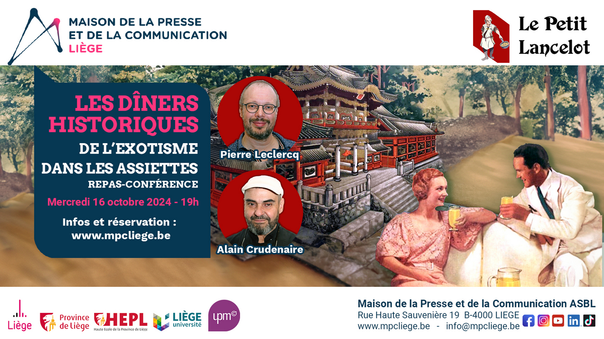 Dîner historique : de l'exotisme...