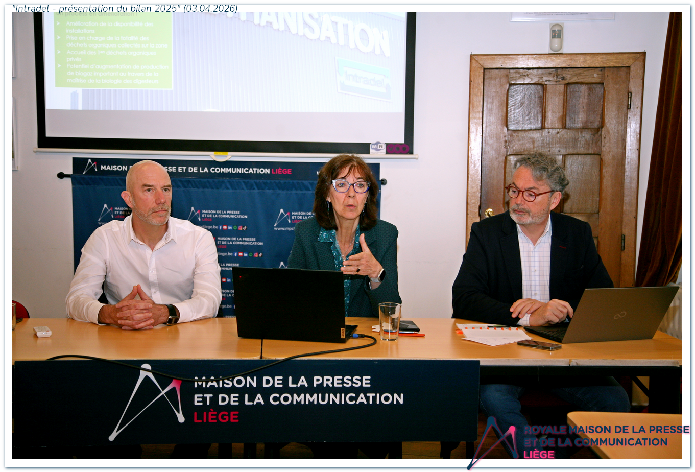 Intradel, bilan 2025