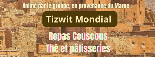 Souper Spectacle Couscous, thé, pâtisseries et Danseurs