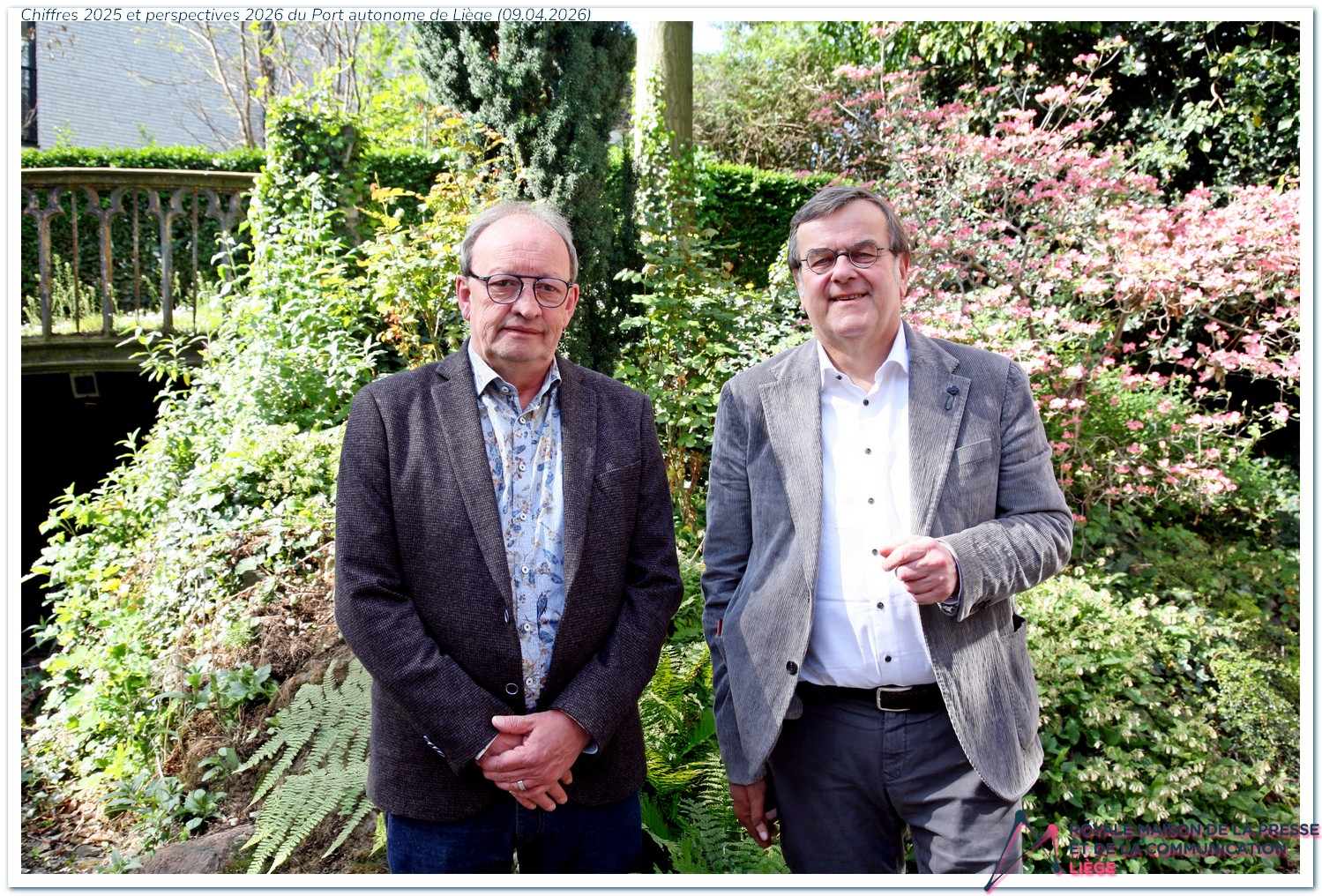 Y.Demeffe et W.Demeyer (Port autonome de Li&egrave;ge)