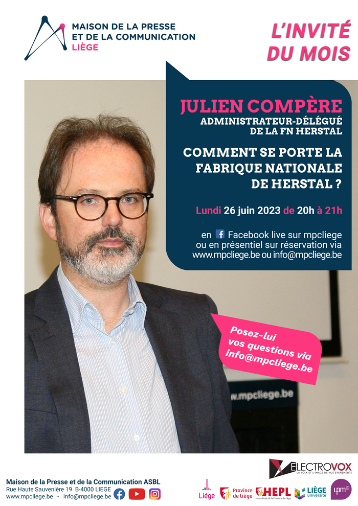 L'invité du mois : Julien Compère