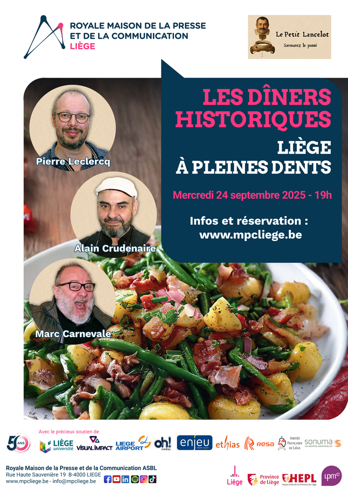 Diner historique : liège à pleine dents