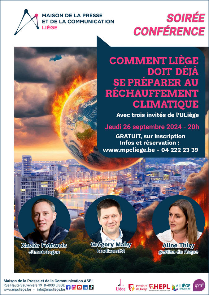 Soirée conférence changement climatique