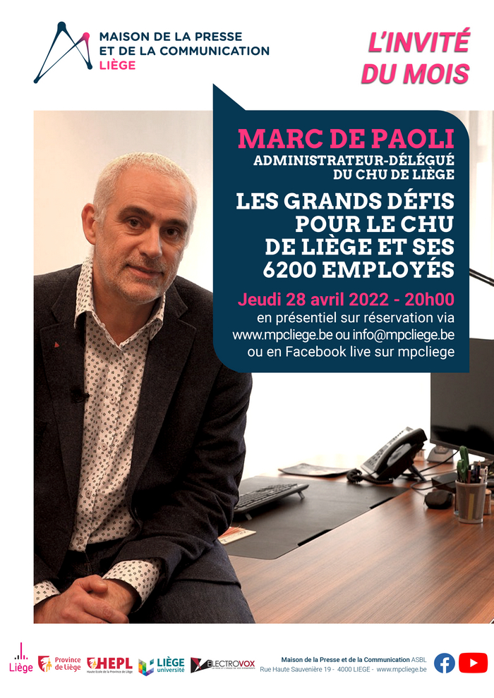 L'Invité du mois : Marc De Paoli