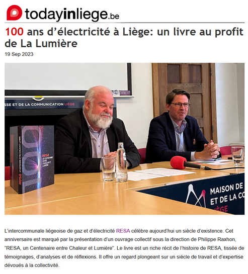Today In Liège - RESA
